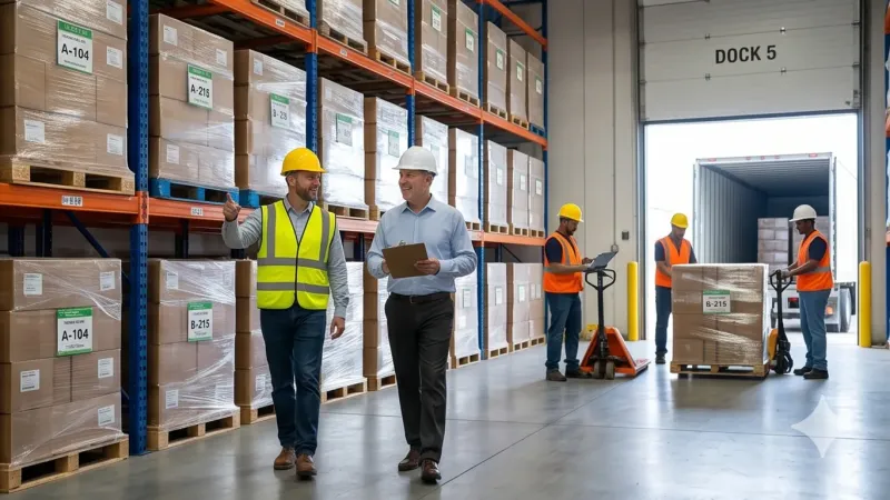 Warehouse and Storage Layout (organized) in Corona, CA