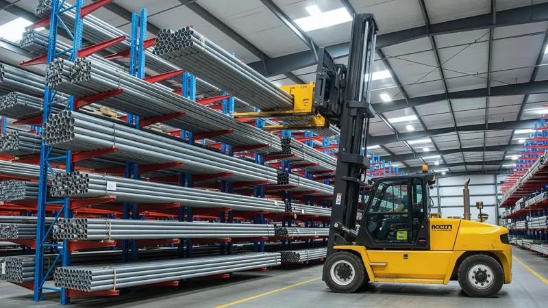 Cantilever Racks hero view in Santa Fe Springs, CA