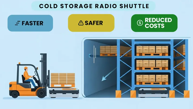 Radio Shuttle Racks (cold storage) in Fargo, ND