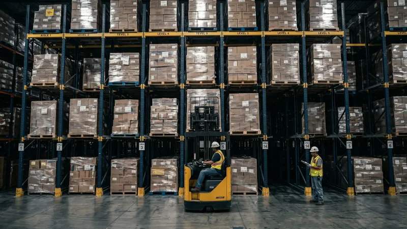 Drive-Through Pallet Racking hero view in Columbus, OH