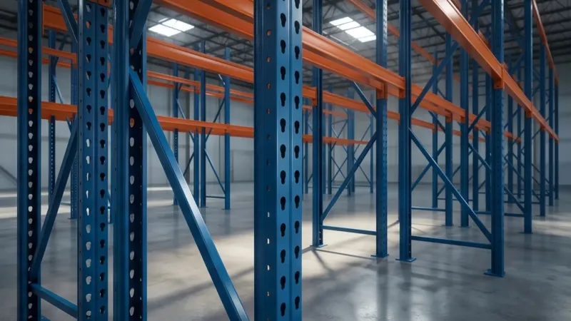 Teardrop Pallet Racking (uprights) in Rowlett, TX