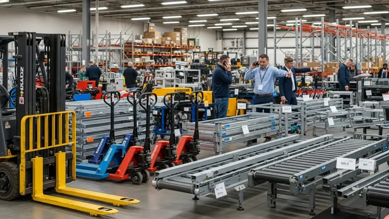 Equipment Surplus (warehouse equipment) hero view in Casper, WY