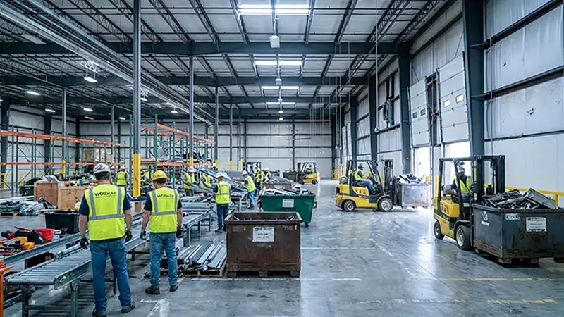 Warehouse clearing services.