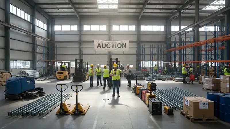 WDRacks Onsite Liquidation Auction