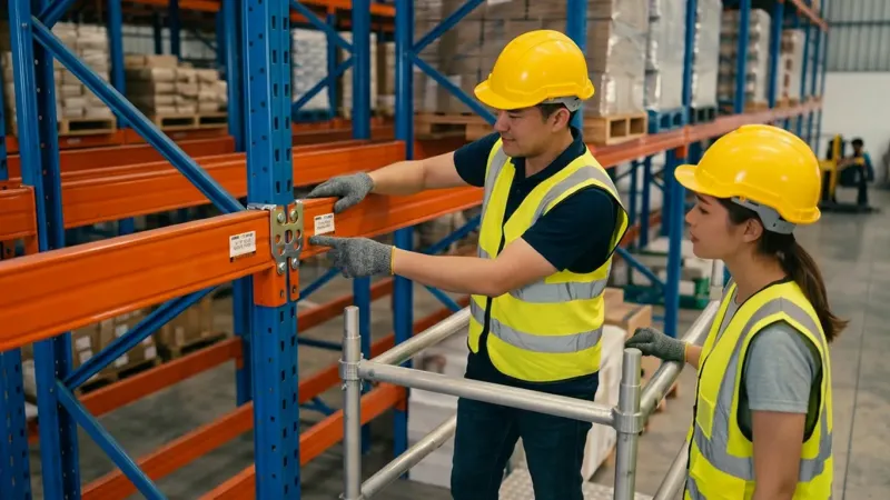 Pallet Rack Safety Assessment (beam clip inspection) in Flagstaff, AZ