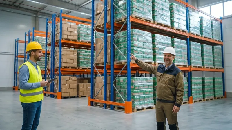 Warehouse and Pallet Rack Upgrades (rack stacked no damage) in Hayward, CA
