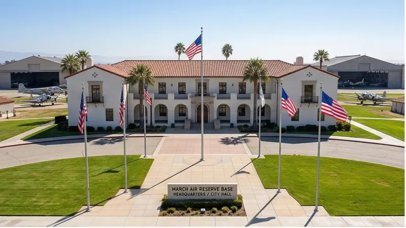 Local Building & Safety Office in March Air Force Base, CA for permit approvals