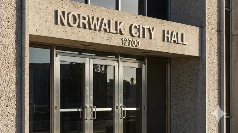 Local Planning Department Office in Norwalk, CA for permit approvals