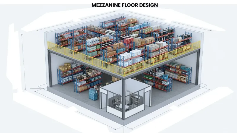 Mezzanine (diagram) in Lake Charles, LA