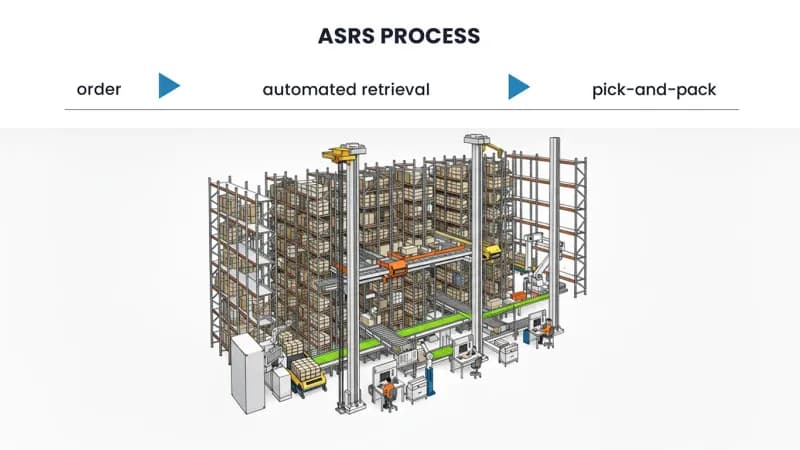 ASRS (technical diagram) in Midland, TX