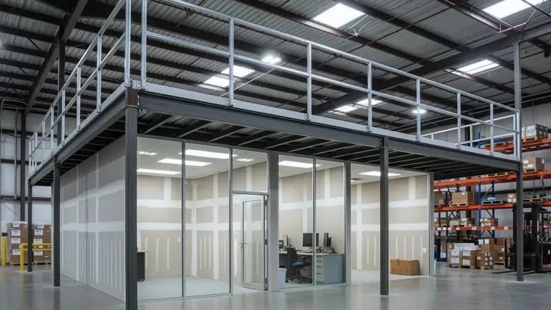 Mezzanine hero view in Midland, TX