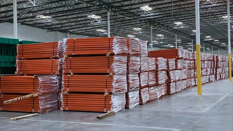 Pallet Rack Installation (staging) in Midland, TX