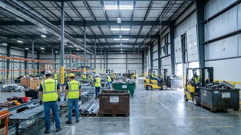 Warehouse Clean up (crew cleans warehouse) hero view in Midland, TX