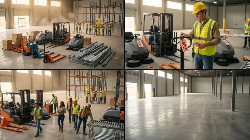 Warehouse Surplus Liquidations hero view in Midland, TX