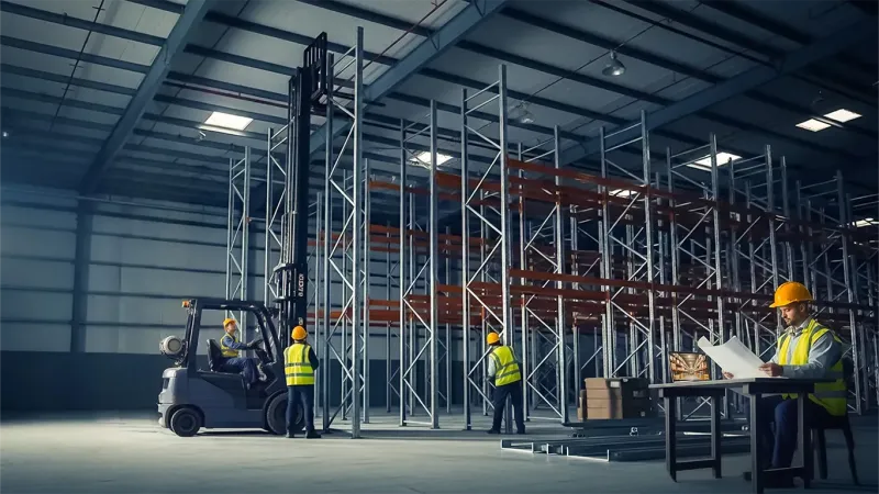 Pallet Rack Installation (crew install) in Richardson, TX