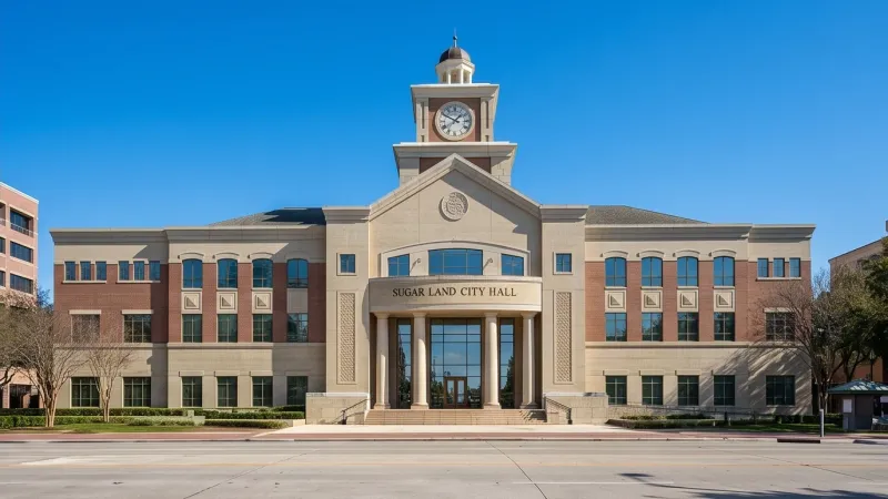 Local Planning Department Office in Sugar Land, TX for permit approvals