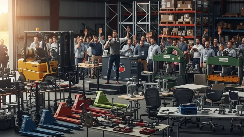 Pallet Racking Auctions (auctions bidding) in Hampton, VA