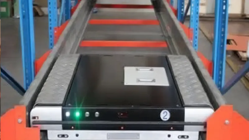 Radio Shuttle Racks (cart closeup) in Milwaukee, WI