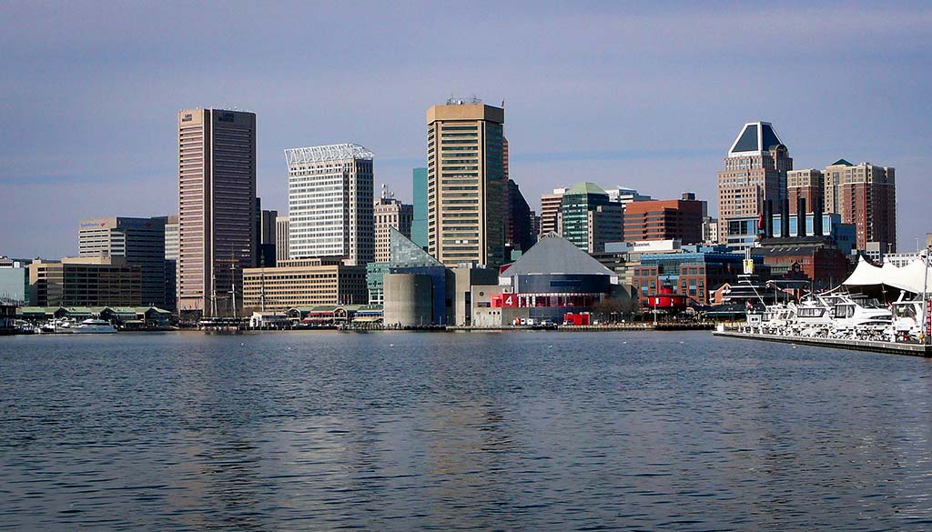 baltimore md skyline