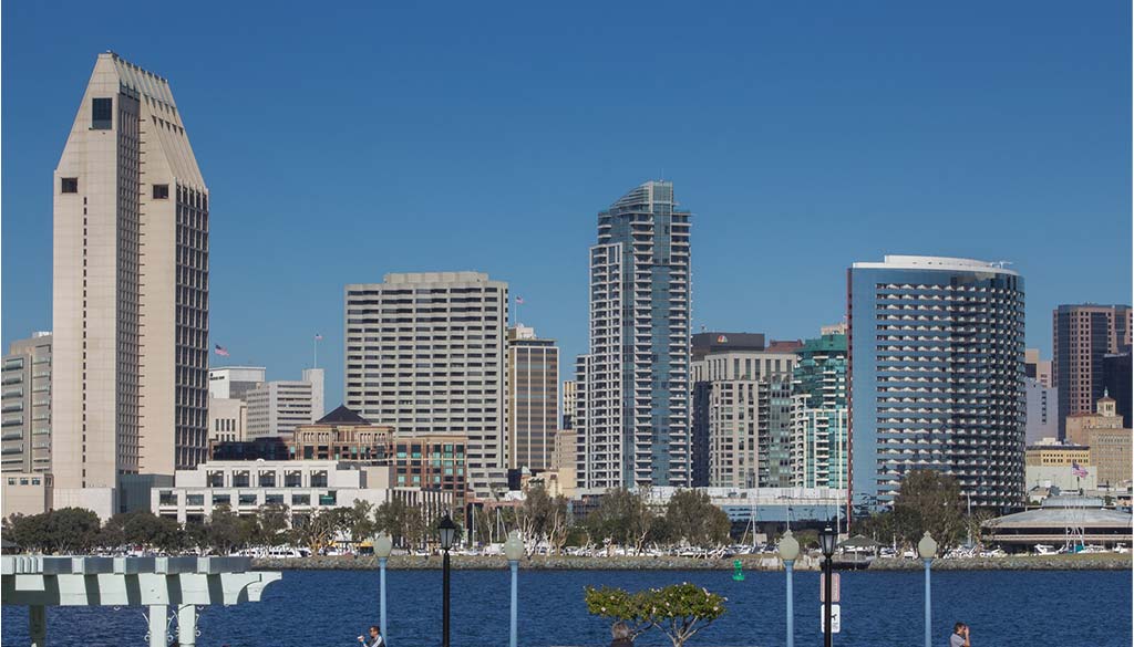 san diego ca cityscape