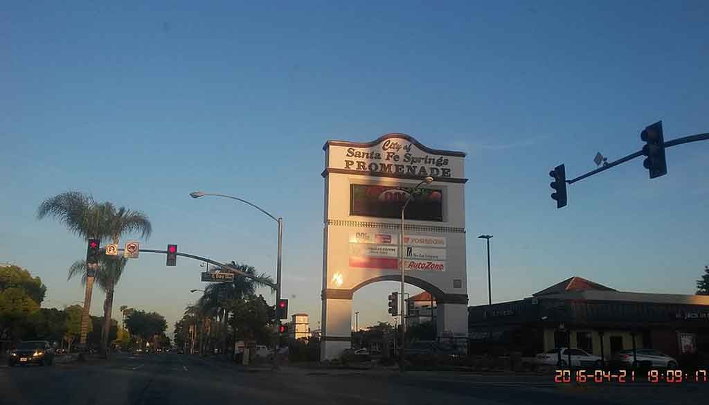 city of santa fe springs ca