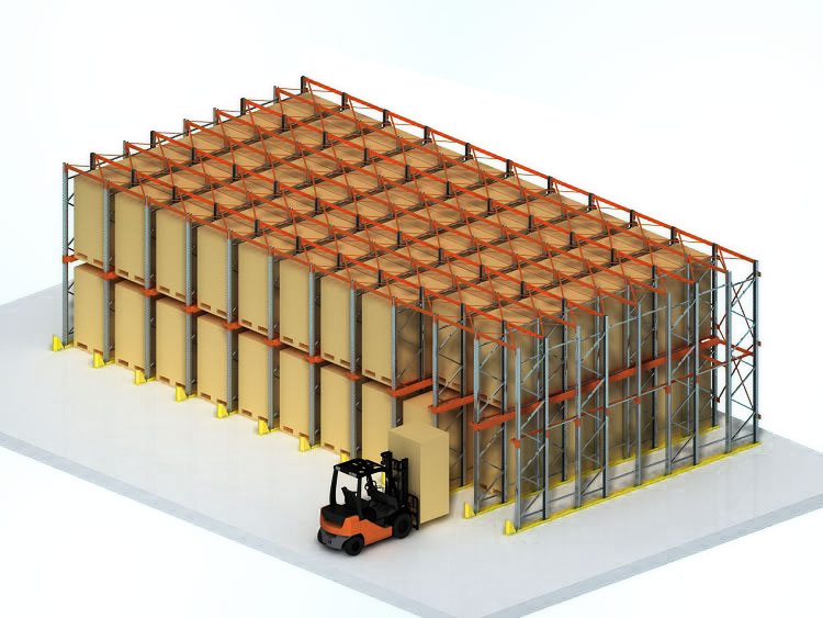 drive-in pallet racking layout benefit