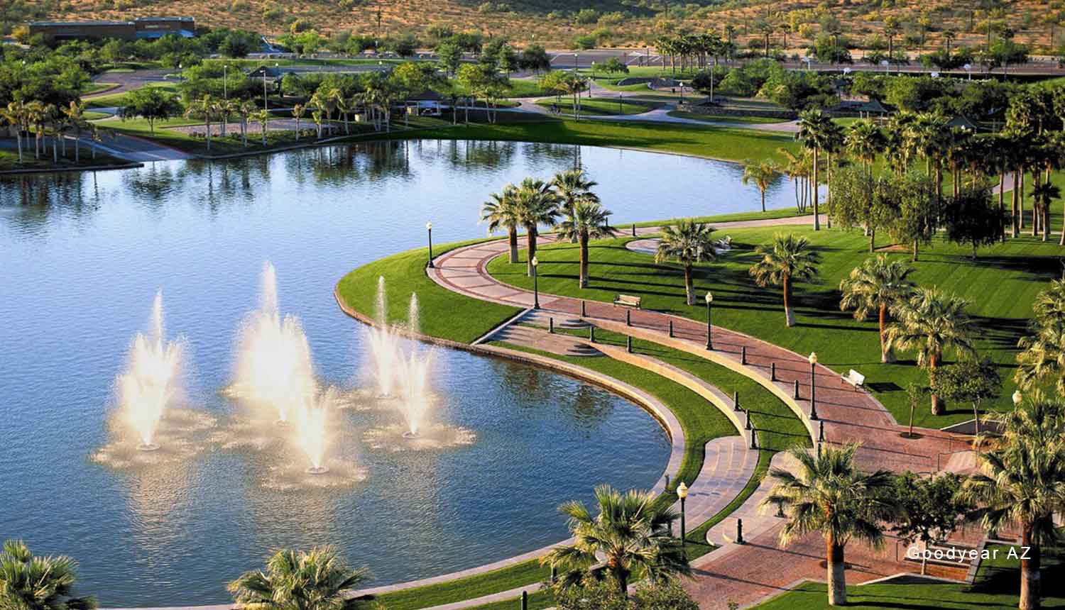 goodyear az north lake fountain