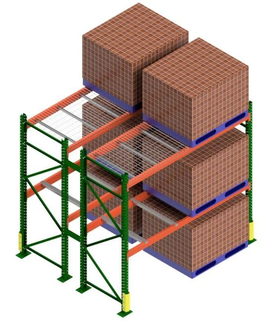 teardrop pallet racking structure