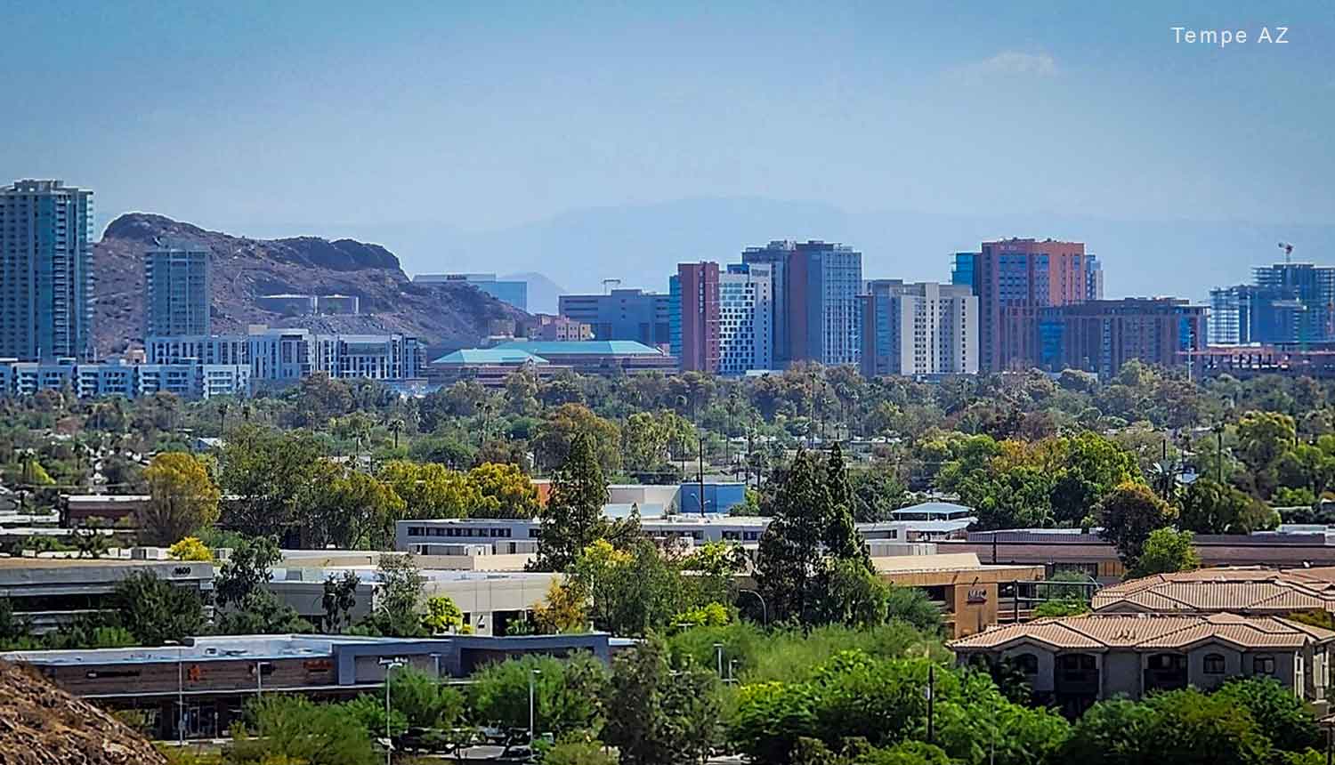 tempe az city skyline