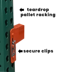 teardrop, beam and clip